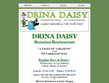 Tablet Screenshot of drinadaisy.com